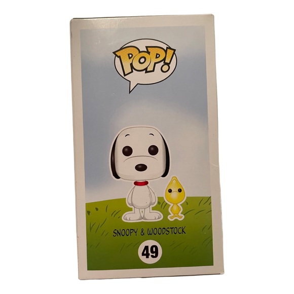 VAULTED Funko Pop - peanuts , Snoopy and Woodstock #49 - Picture 5 of 7
